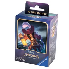 Disney Lorcana  Deck Box - 80 - Captain Hook